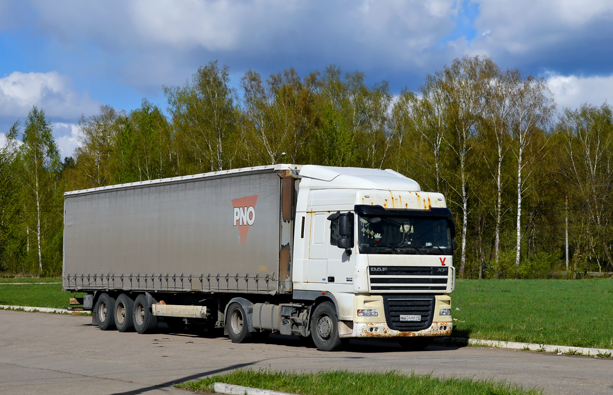 Калужская область, № К 404 МР 40 — DAF XF105 FT