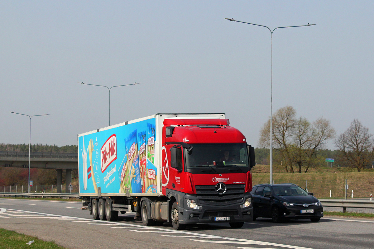 Литва, № MDD 661 — Mercedes-Benz Actros ('2011) 1843