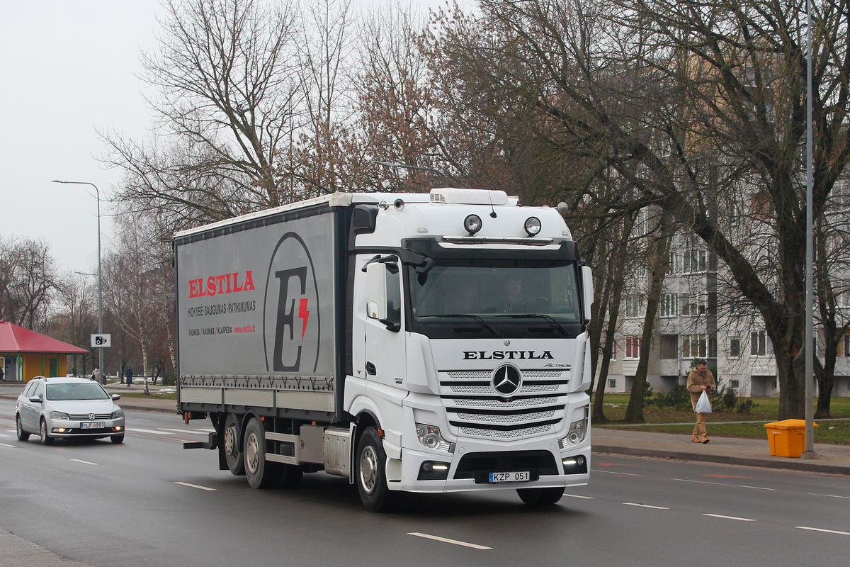 Литва, № KZP 051 — Mercedes-Benz Actros ('2011) 2551