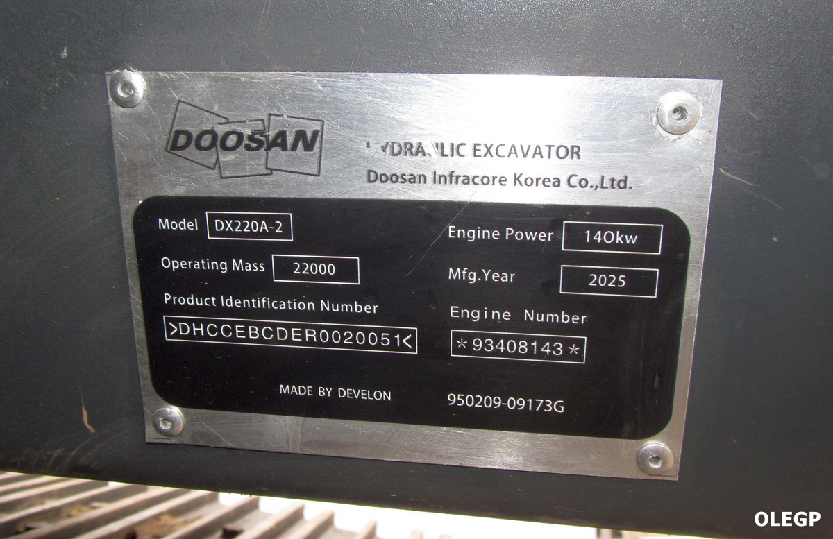 Минск, № (BY-7) Б/Н СТ 0496 — Develon (Doosan) (общая модель)