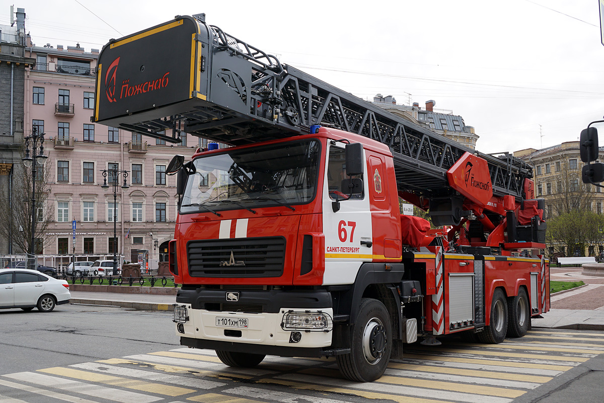 Санкт-Петербург, № Т 101 ХМ 198 — МАЗ-6312C5