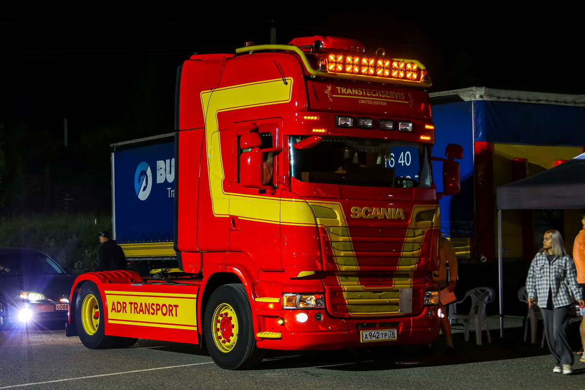 Ярославская область, № А 942 ТР 76 — Scania ('2004) R420; Московская область — Фестиваль TruckDay 2024