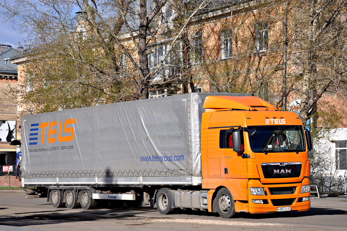 Смоленская область, № М 887 ОУ 67 — MAN TGX ('2007) 18.480