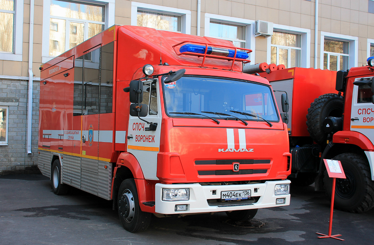 Воронежская область, № М 404 ЕК 136 — КамАЗ-4308-G5(69)