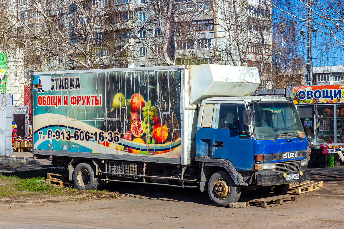 Омская область, № Т 415 СО 55 — Isuzu Forward (общая модель)
