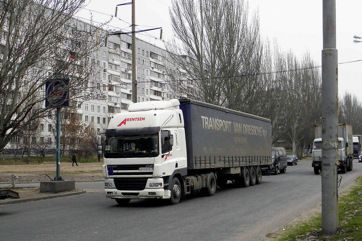Донецкая область, № АН 5369 ЕТ — DAF CF85 FT