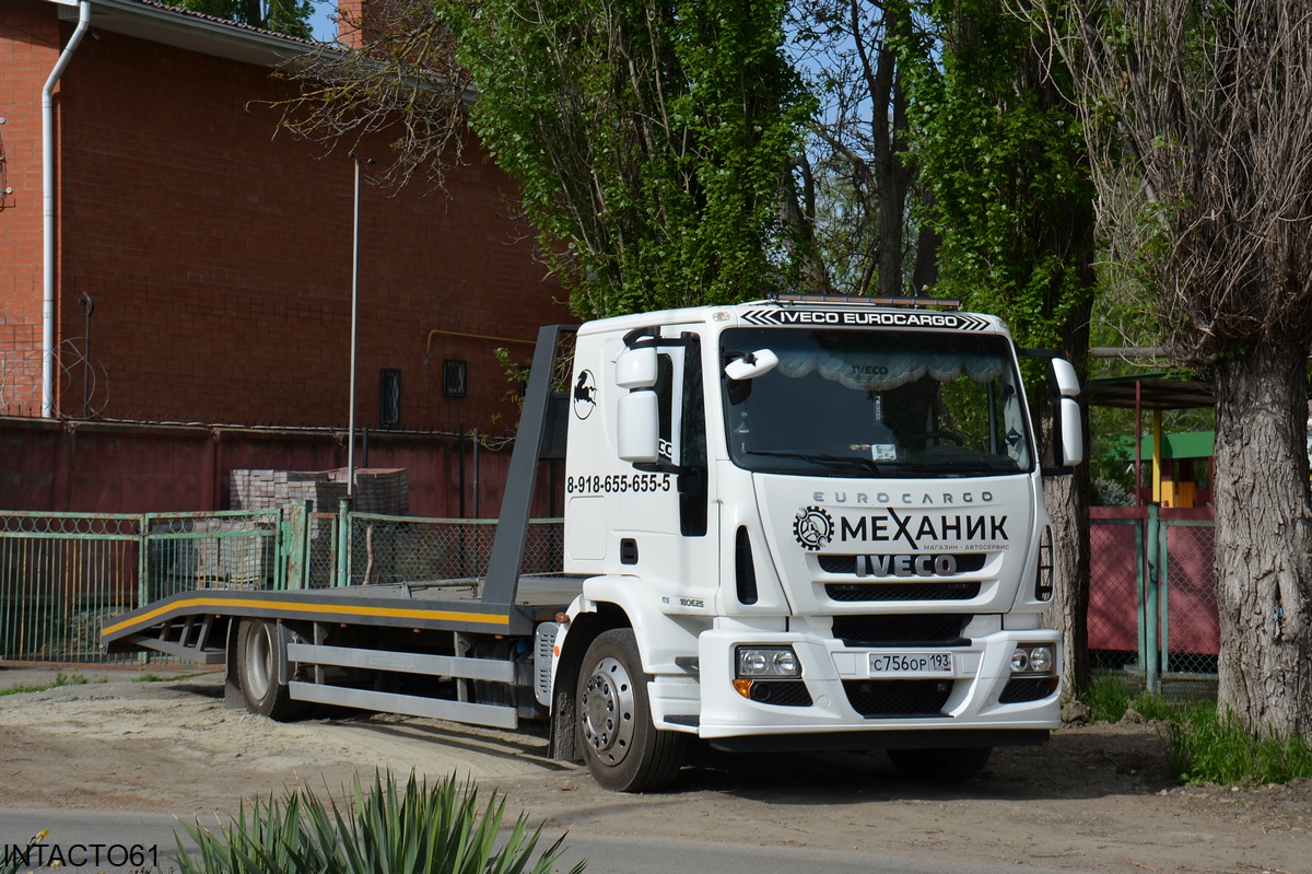 Краснодарский край, № С 756 ОР 193 — IVECO EuroCargo ('2002)