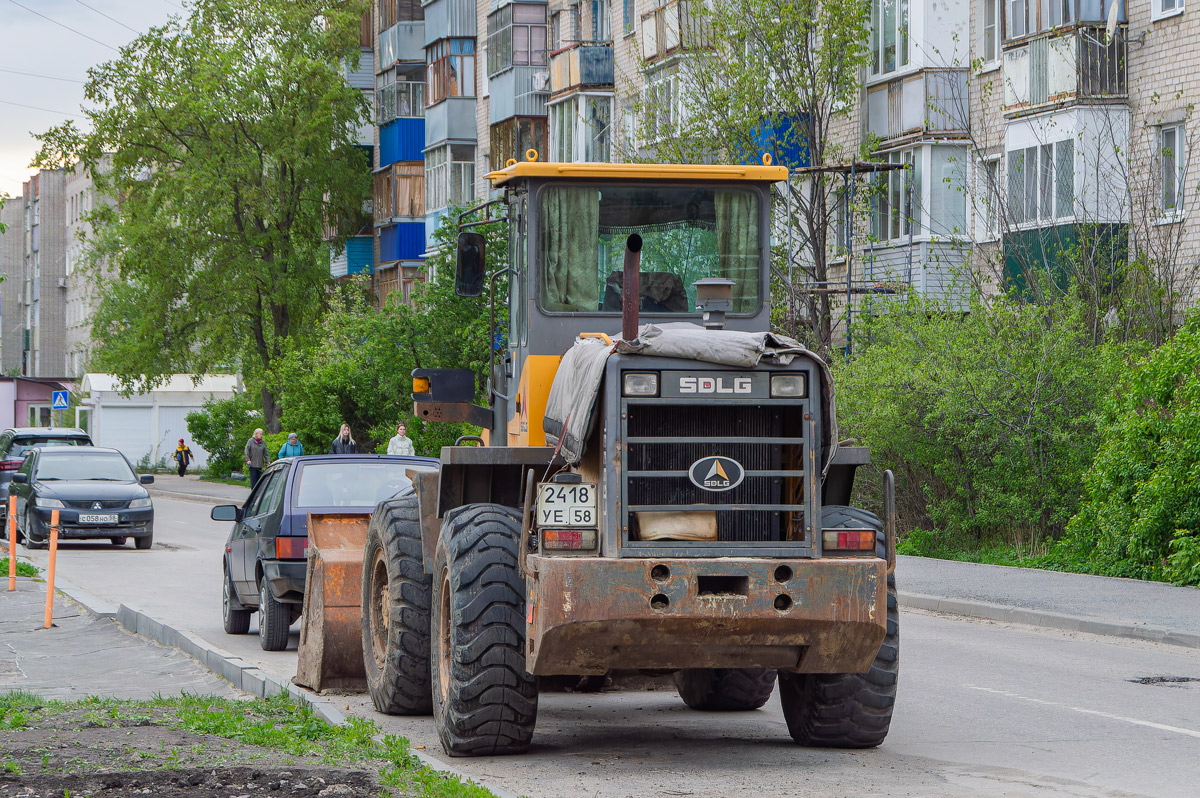 Пензенская область, № 2418 УЕ 58 — SDLG LG933
