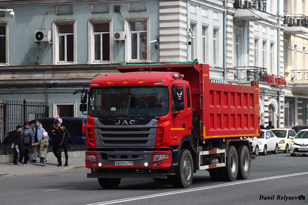 Приморский край, № В 809 РК 125 — JAC N350