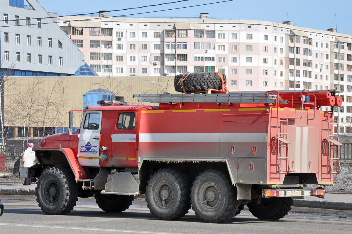 Саха (Якутия), № ХК 262 В 74 — Урал-55571-60