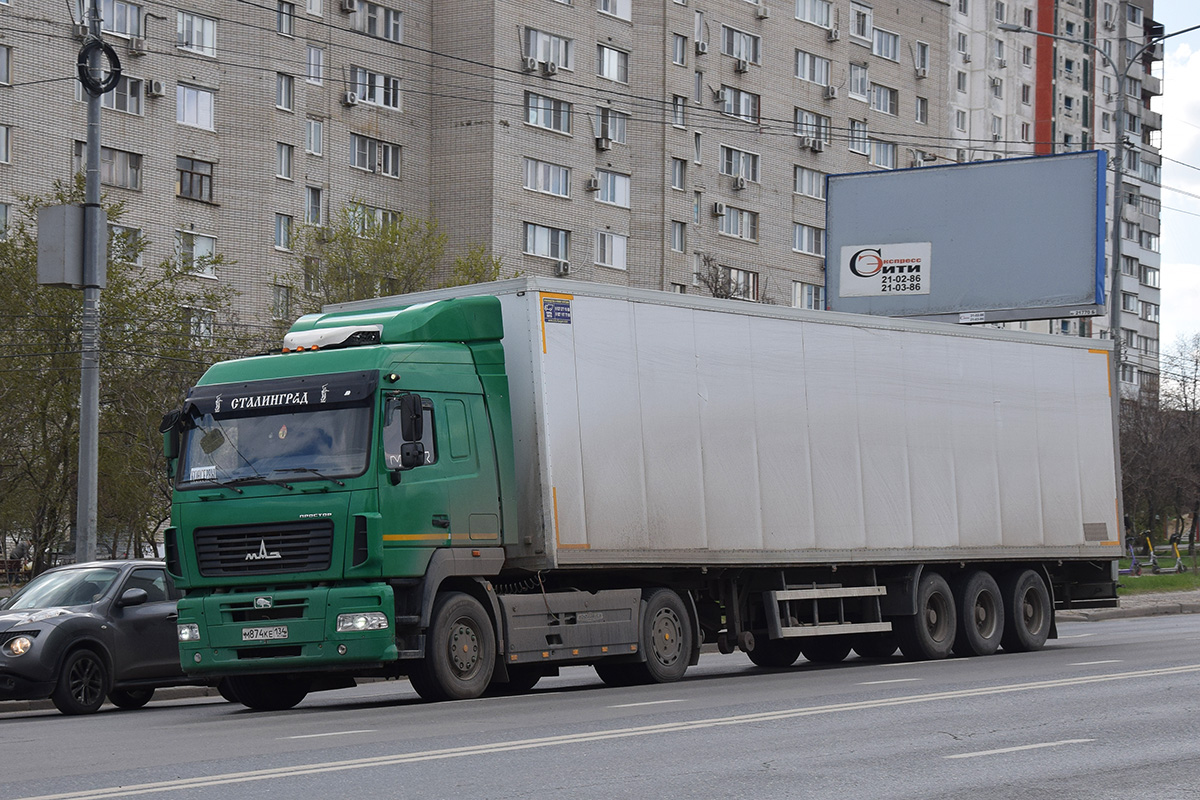 Волгоградская область, № М 874 КЕ 134 — МАЗ-5440C9