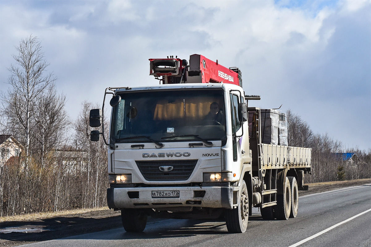 Тюменская область, № А 782 АО 172 — Daewoo Novus