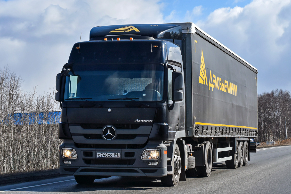 Санкт-Петербург, № 4318 — Mercedes-Benz Actros ('2009) 1844