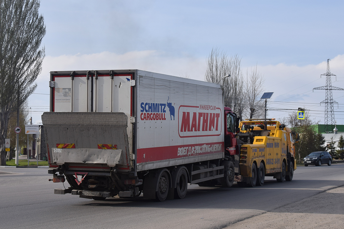 Волгоградская область, № О 544 АК 37 — Mercedes-Benz Actros ('2009) 2536