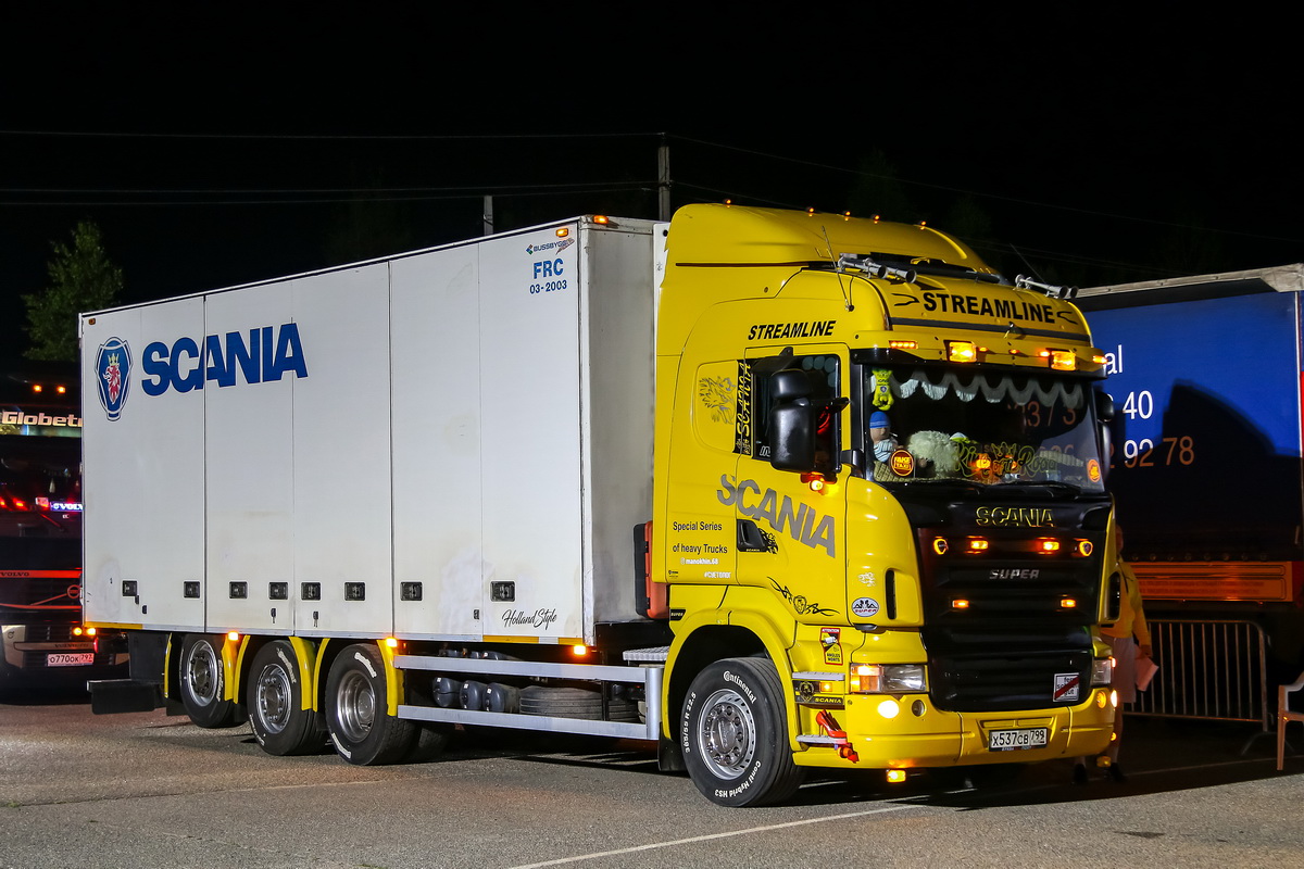 Москва, № Х 537 СВ 799 — Scania ('2004) R420; Московская область — Фестиваль TruckDay 2024