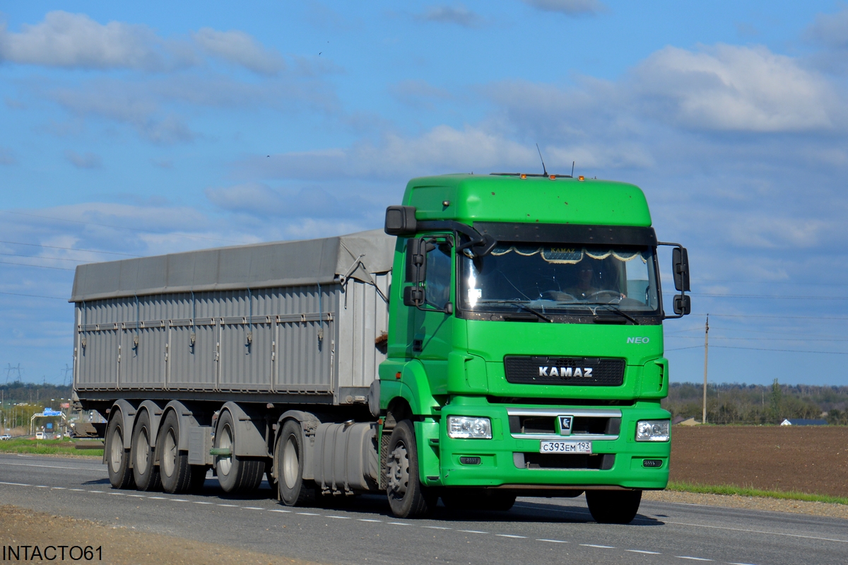 Краснодарский край, № С 393 ЕМ 193 — КамАЗ-5490-S5(87)