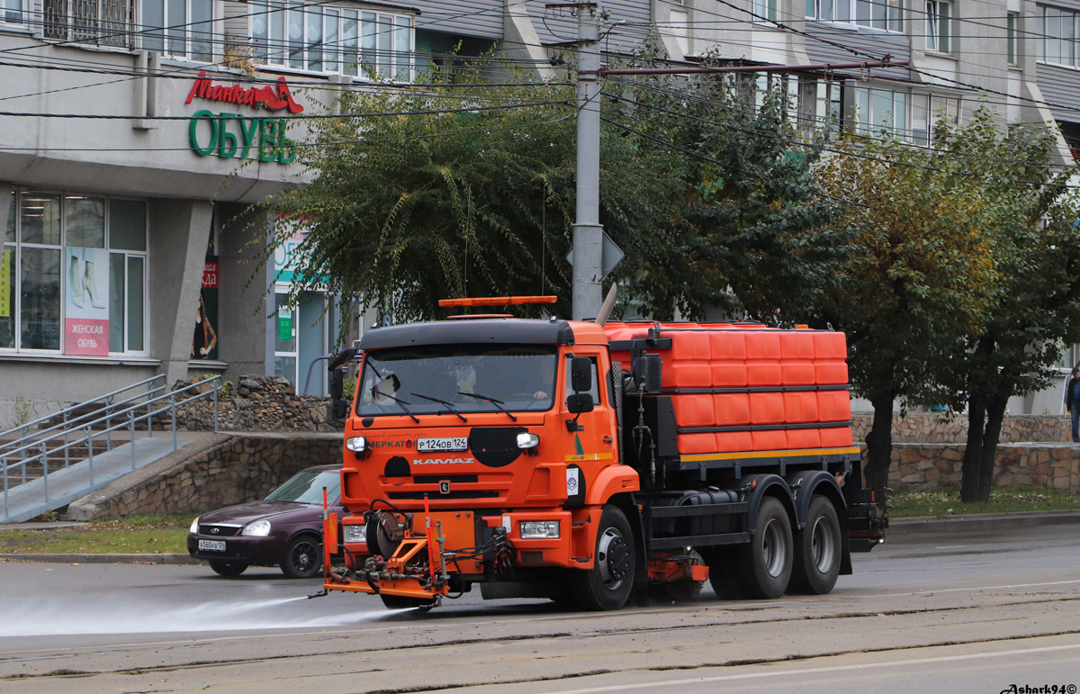 Красноярский край, № Р 124 ОВ 124 — КамАЗ-65115-A5(48)
