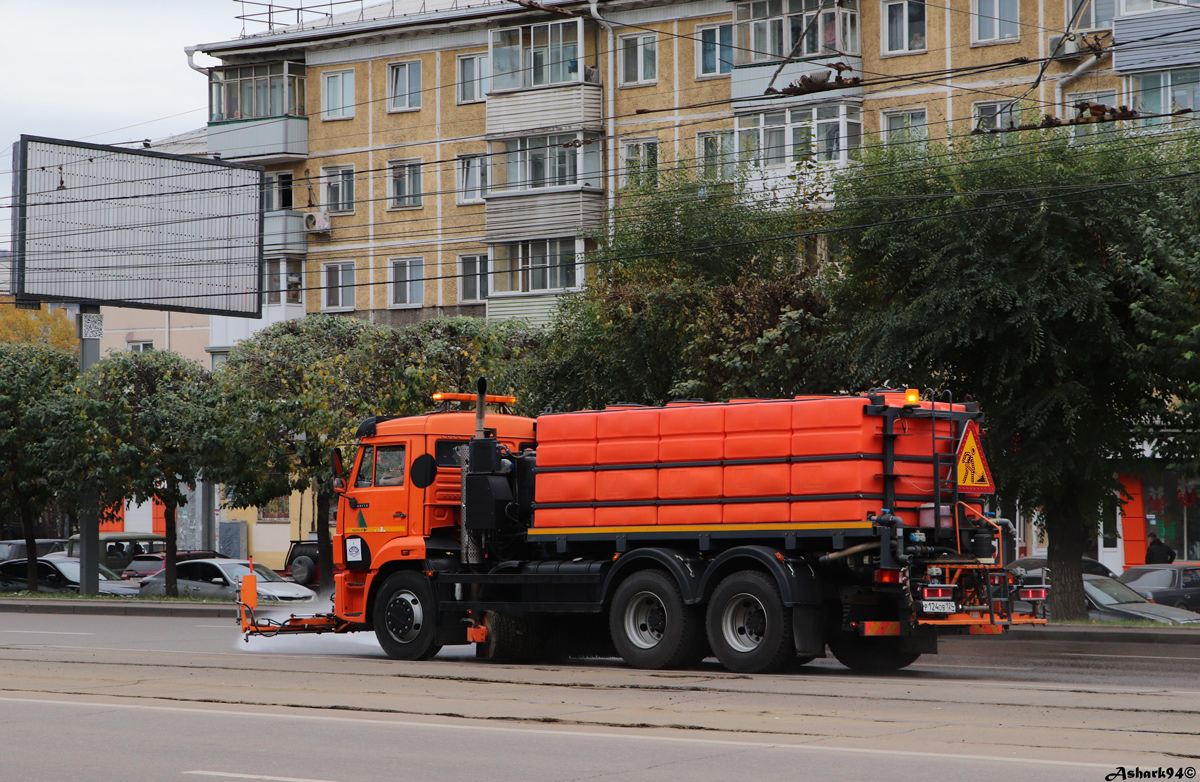 Красноярский край, № Р 124 ОВ 124 — КамАЗ-65115-A5(48)