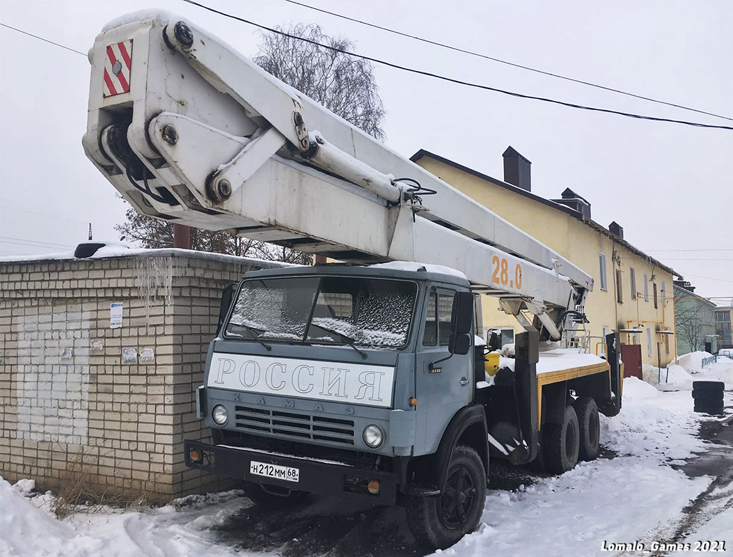 Тамбовская область, № Н 212 ММ 68 — КамАЗ-53213
