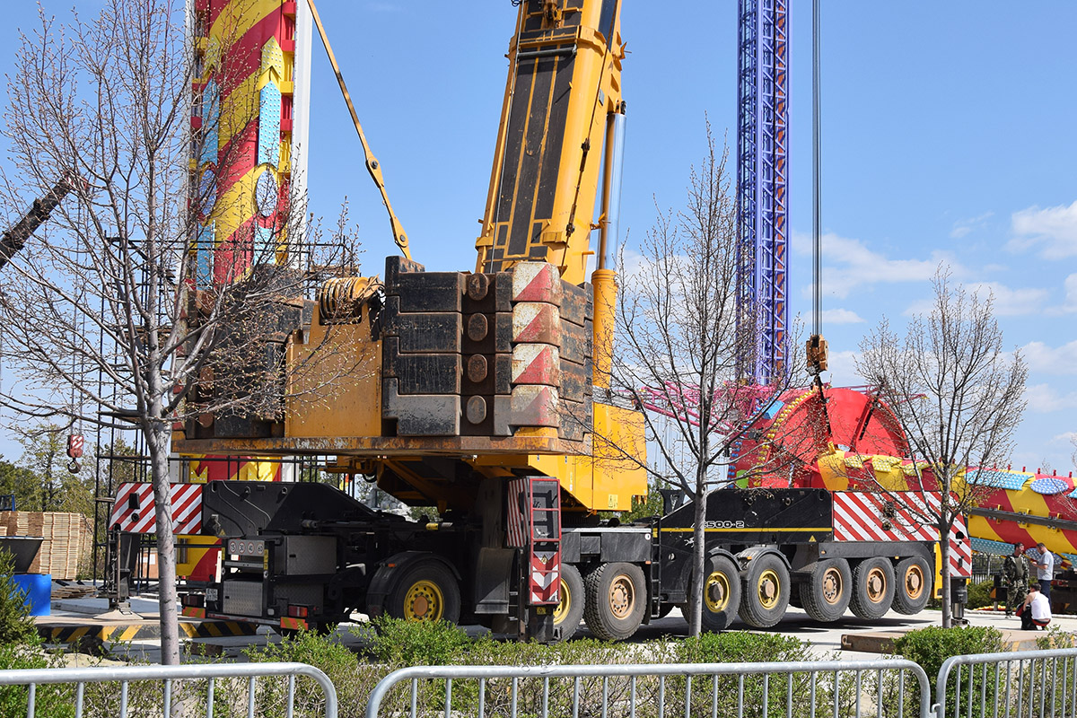 Ростовская область, № Е 454 ХТ 799 — Terex / Demag (общ.мод.) [W09-M02,M10]