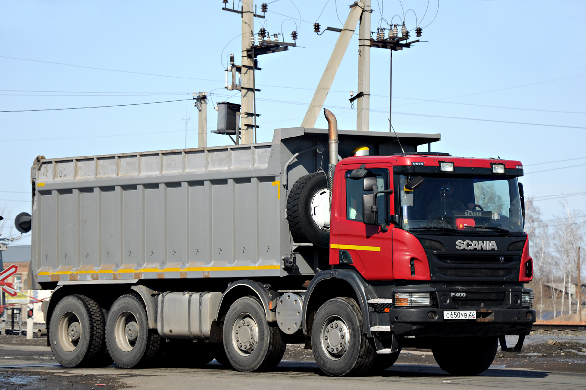 Алтайский край, № С 650 УВ 22 — Scania ('2011) P400