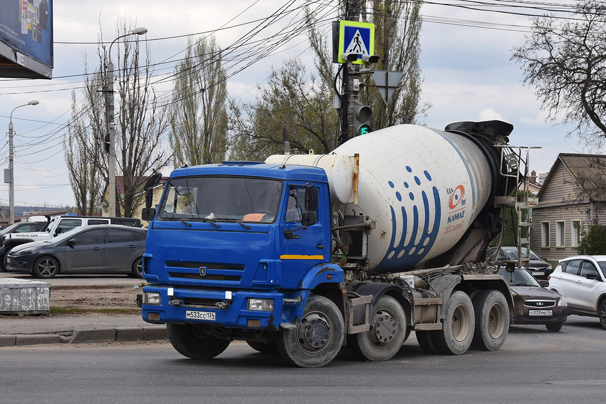 Волгоградская область, № М 533 СС 134 — КамАЗ-6540-L4(19)