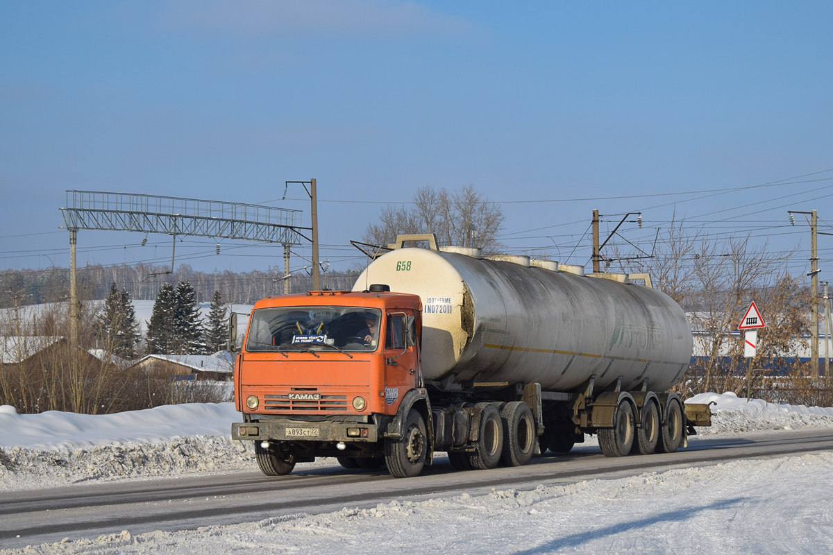 Алтайский край, № А 893 СТ 22 — КамАЗ-5410