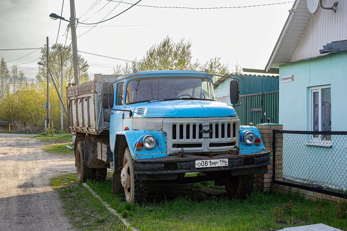Свердловская область, № О 081 МР 196 — ЗИЛ-495710