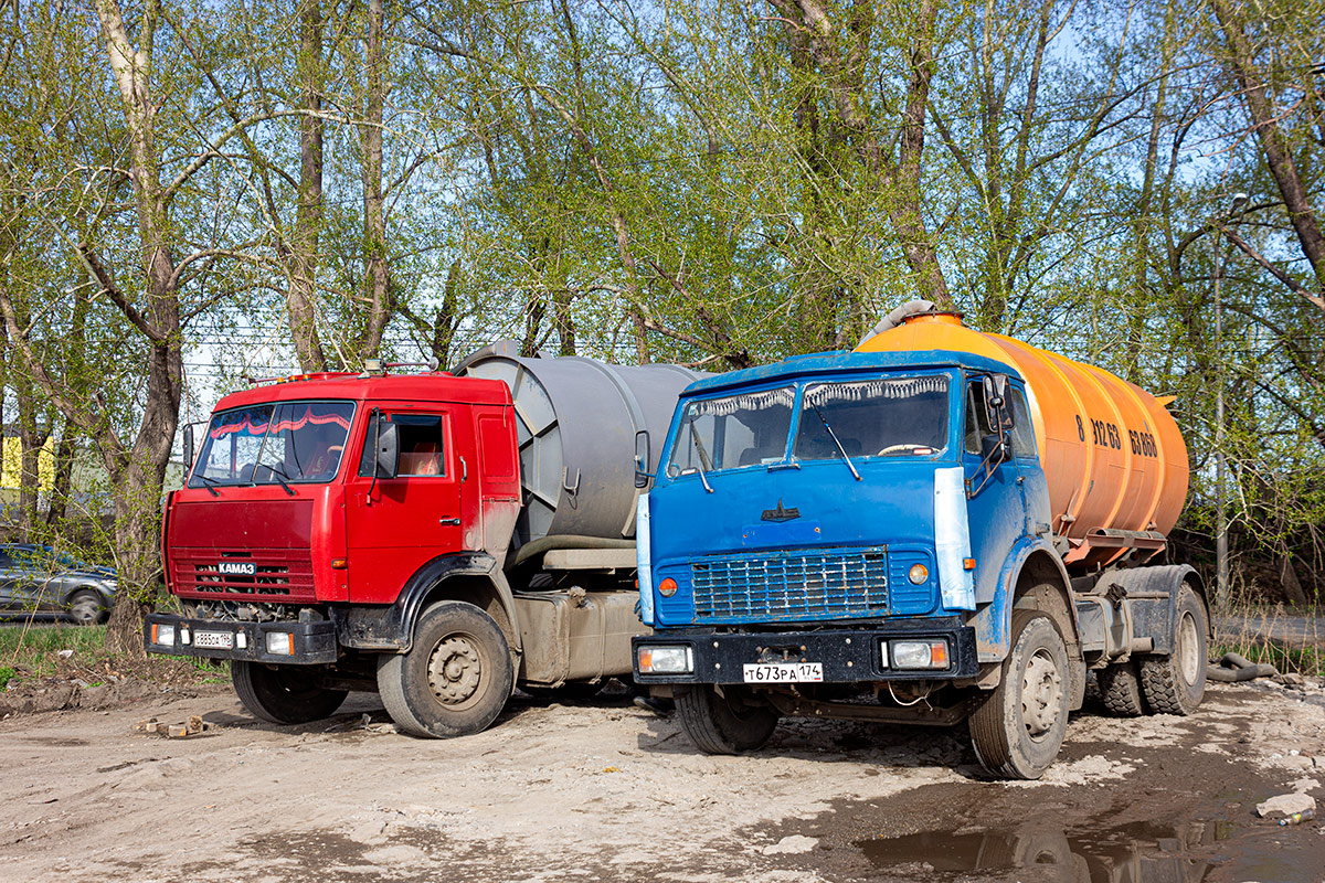 Свердловская область, № Т 673 РА 174 — МАЗ-5549
