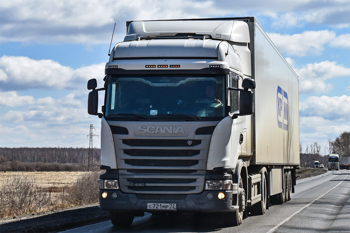 Тюменская область, № С 721 МР 72 — Scania ('2013) G440