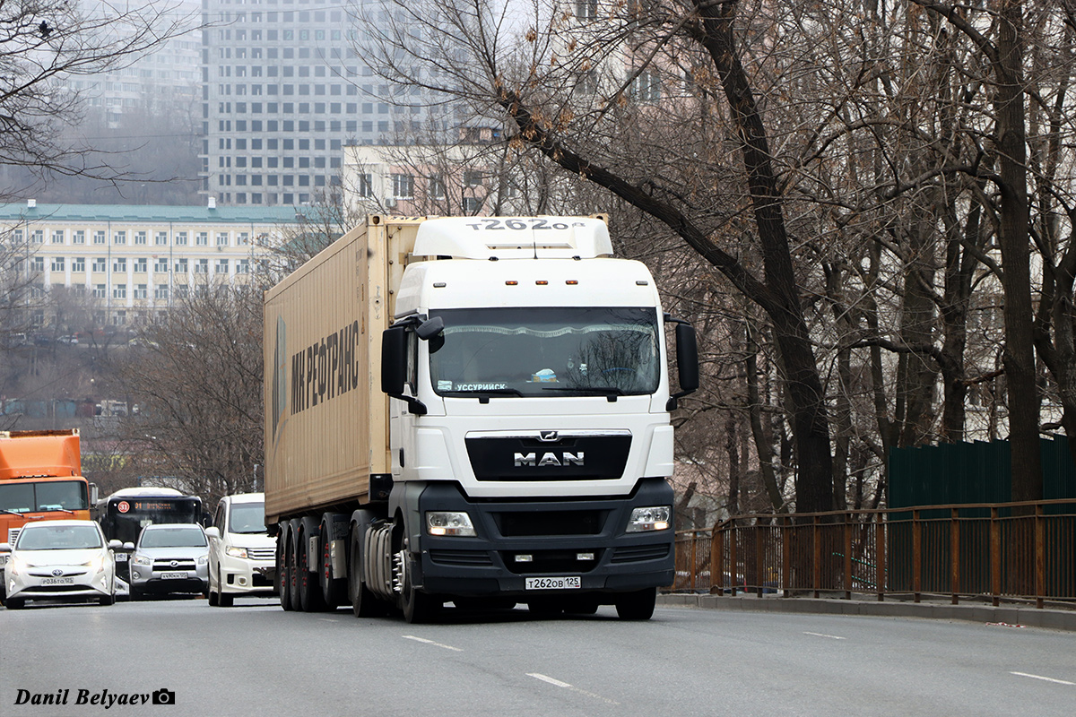 Приморский край, № Т 262 ОВ 125 — MAN TGX ('2007) 18.440