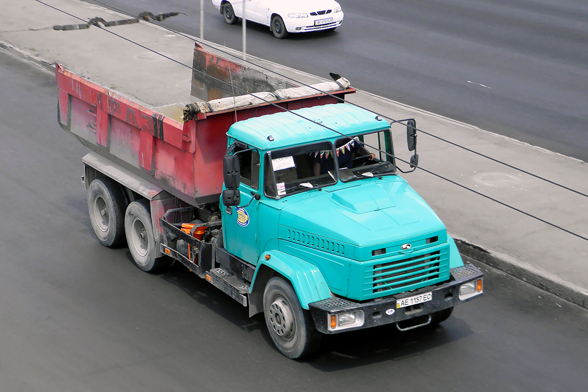 Днепропетровская область, № АЕ 1157 ЕС — КрАЗ-65055