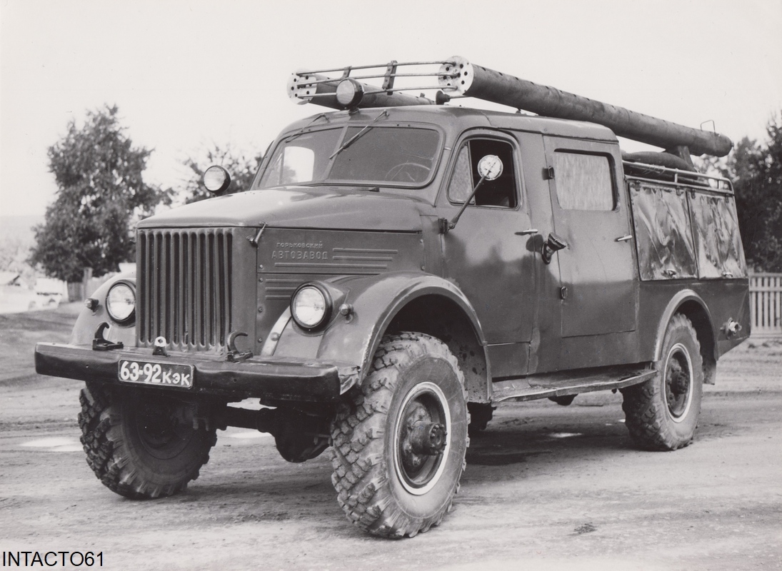 Красноярский край, № 63-92 КЭК — ГАЗ-63; Красноярский край — Исторические фотографии (Автомобили)