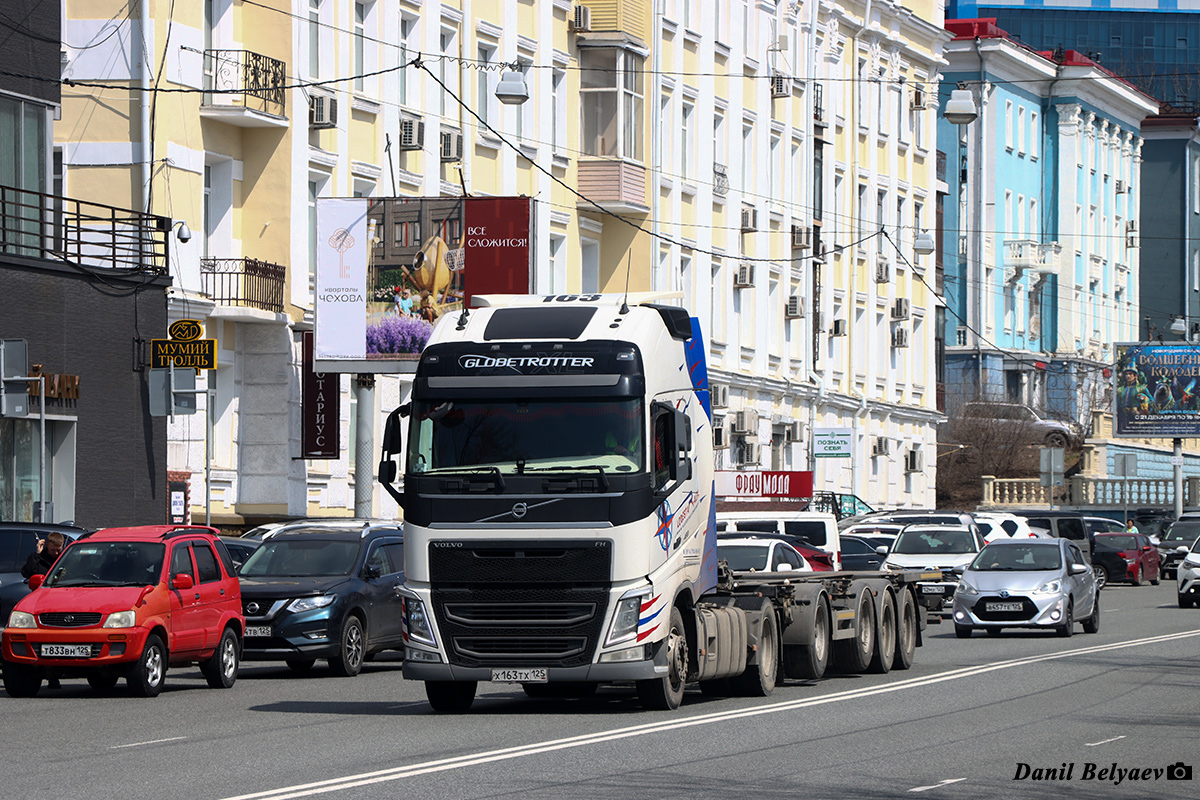 Приморский край, № Х 163 ТХ 125 — Volvo ('2012) FH.460