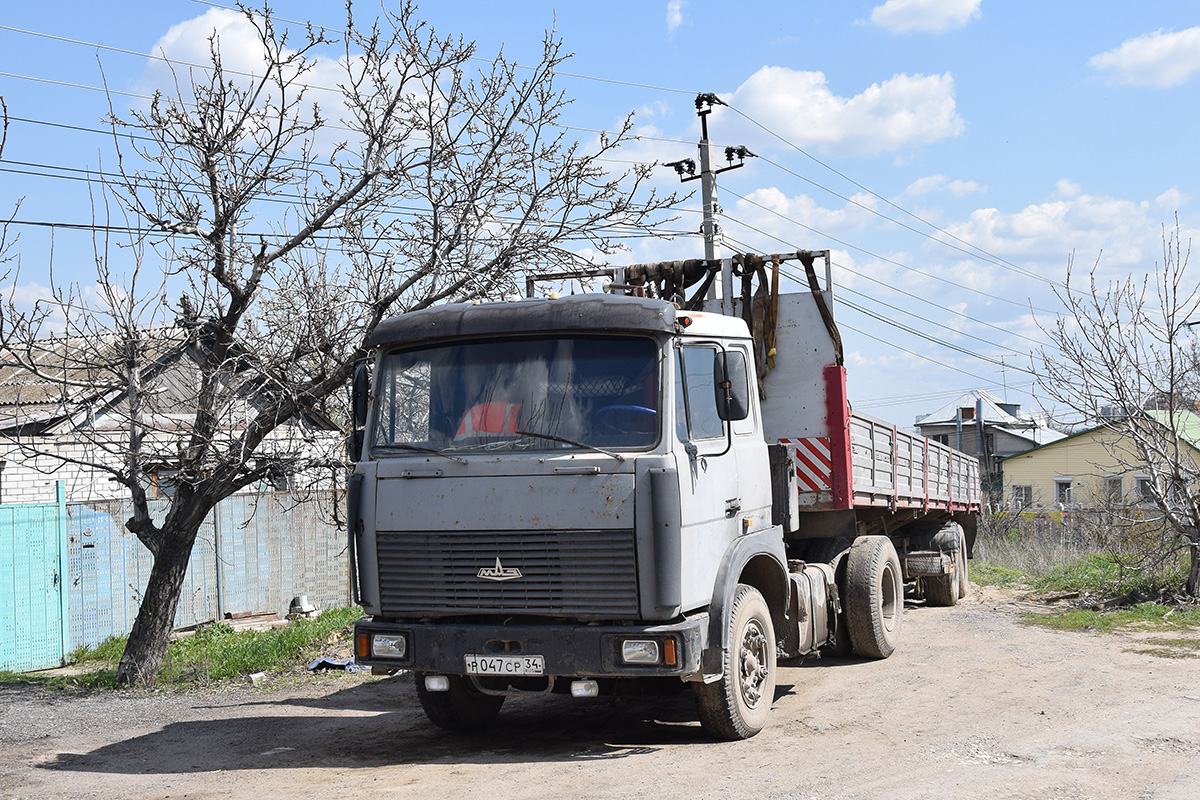 Волгоградская область, № Р 047 СР 34 — МАЗ-54329