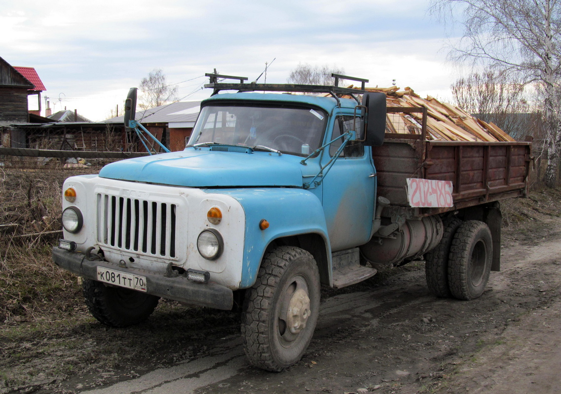 Томская область, № К 081 ТТ 70 — ГАЗ-53-12