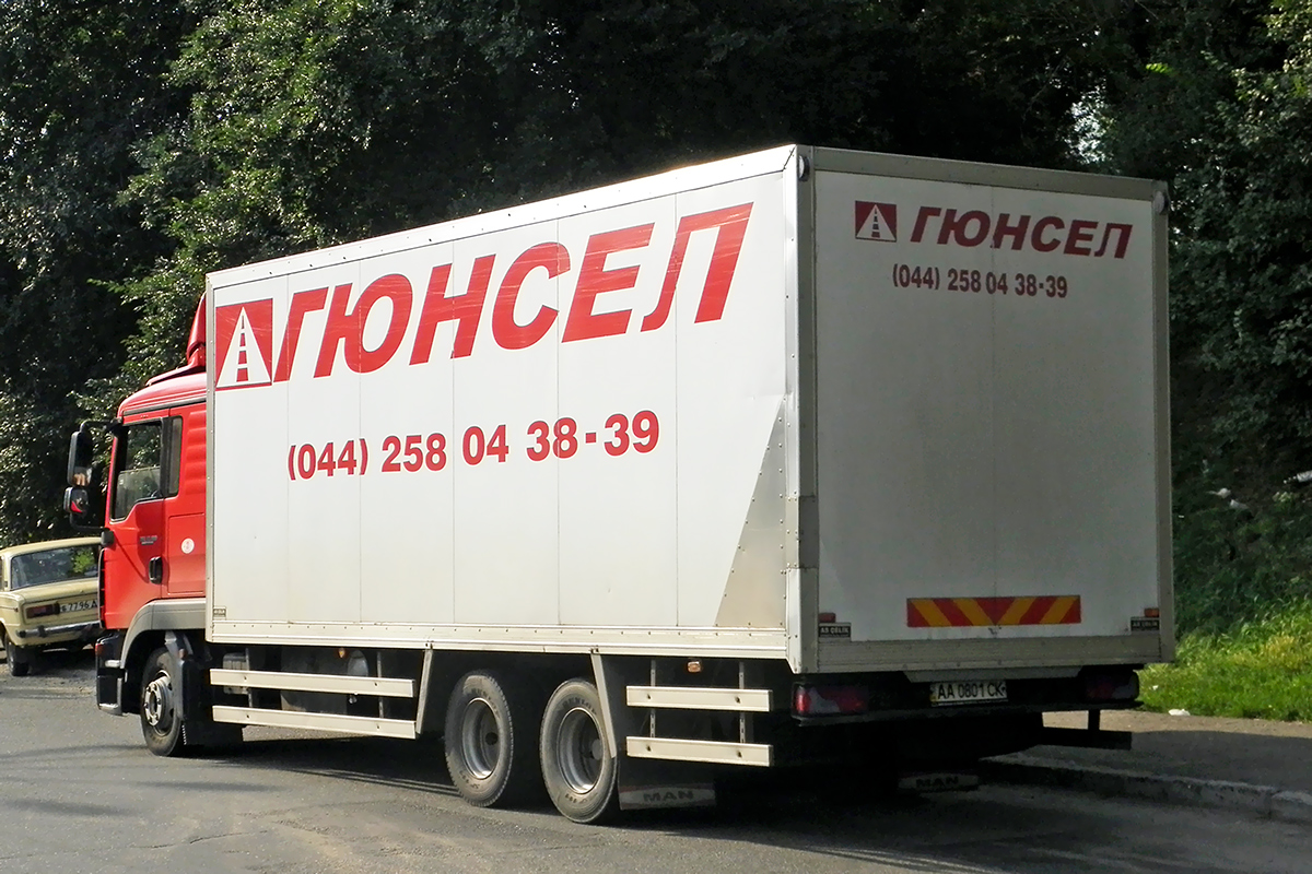 Киев, № АА 0801 СК — MAN TGL 12.180