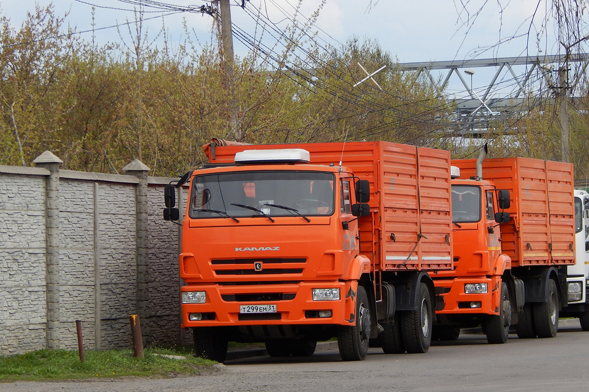 Белгородская область, № Т 299 ЕМ 31 — КамАЗ-53605-A5(48)