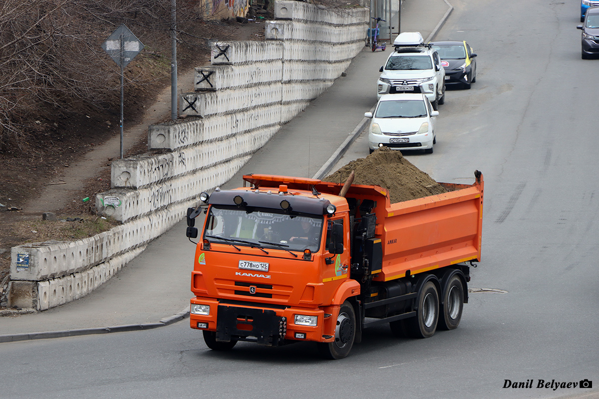 Приморский край, № С 778 НО 125 — КамАЗ-65115-A5(48)