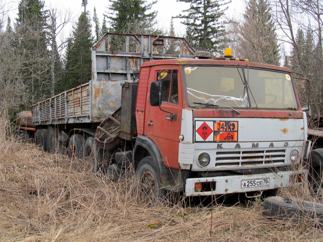 Томская область, № А 255 СЕ 70 — КамАЗ-54112
