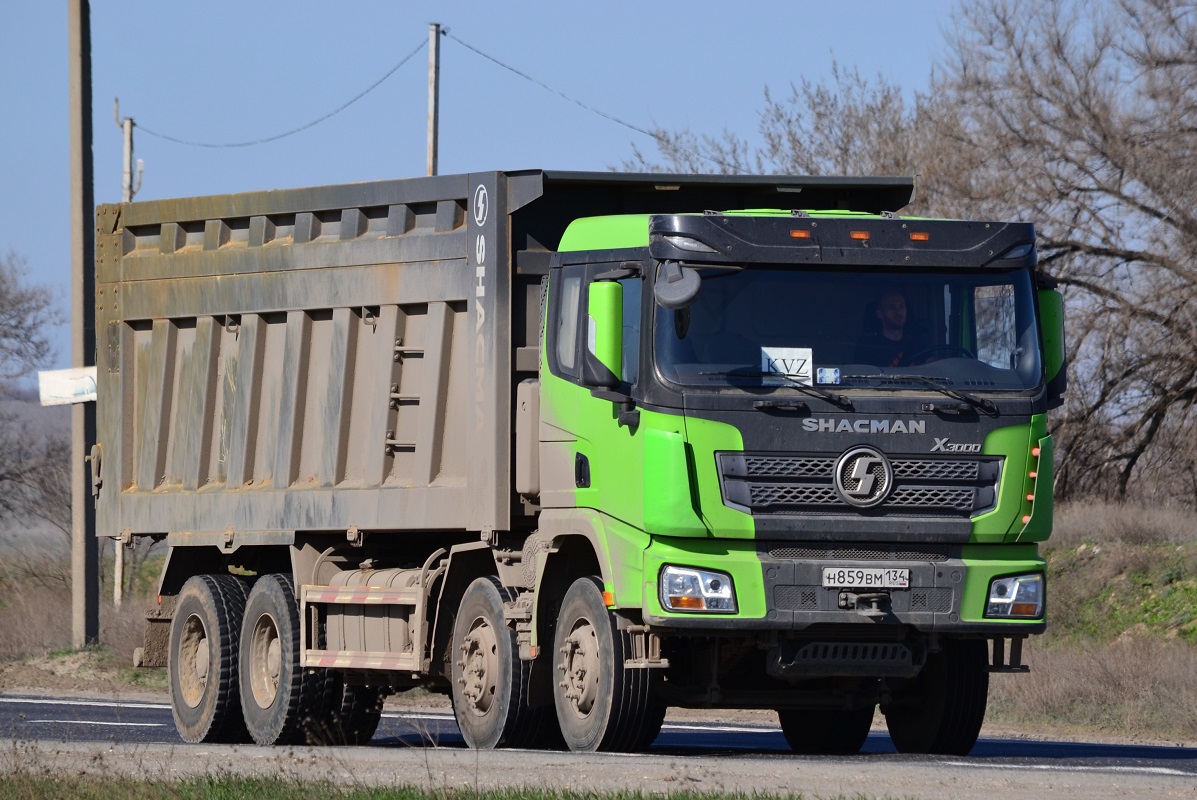 Волгоградская область, № Н 859 ВМ 134 — Shaanxi Shacman X3000 SX3318