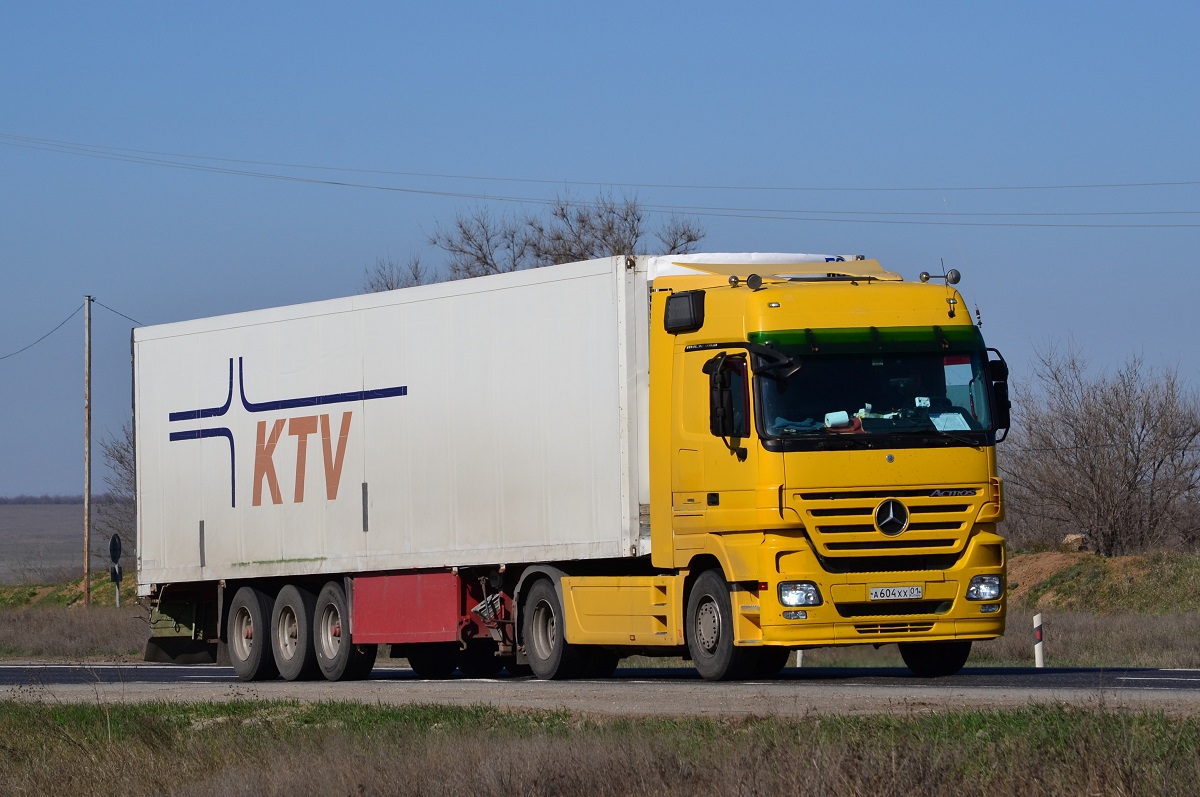 Адыгея, № А 604 ХХ 01 — Mercedes-Benz Actros ('2003) 1844