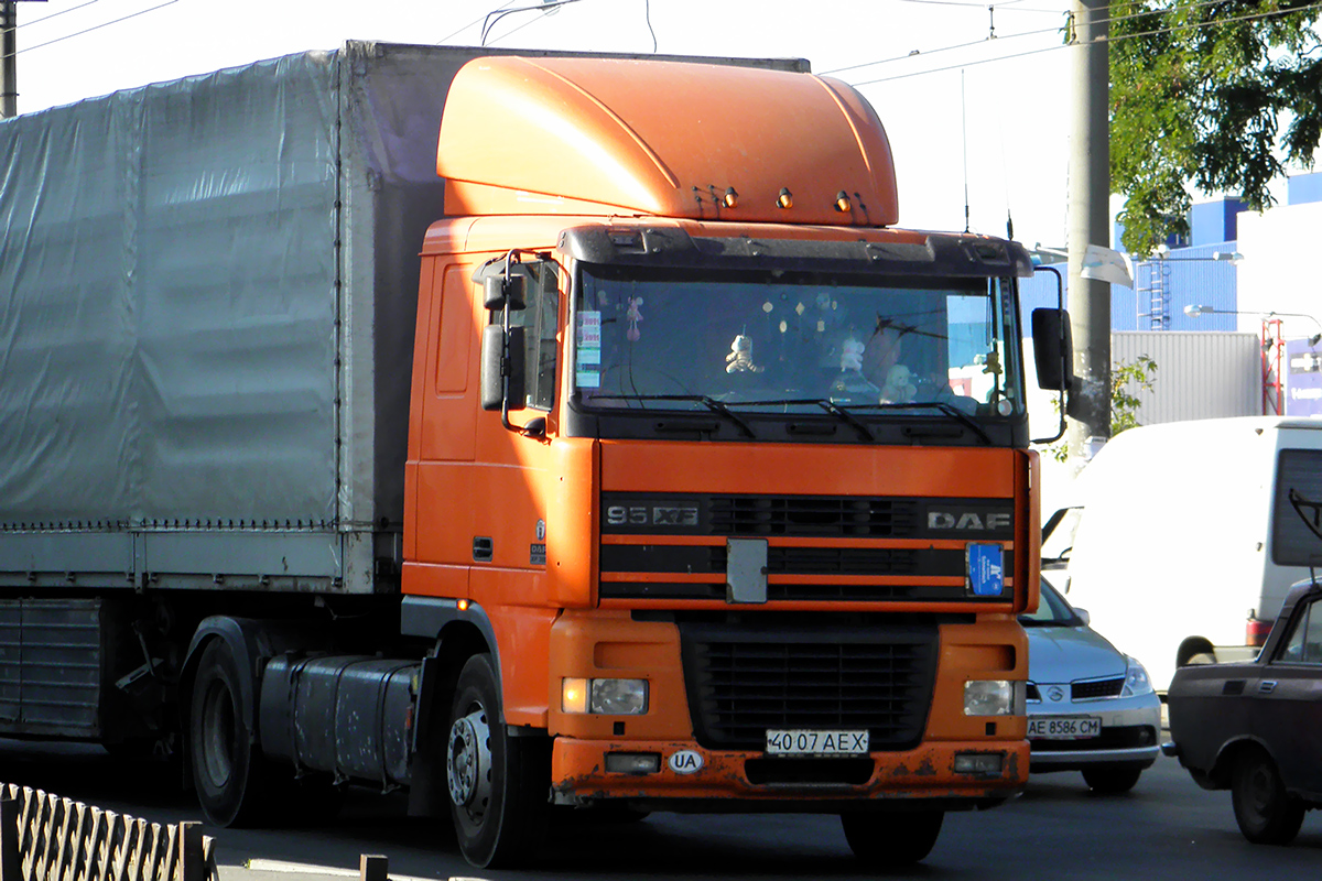 Донецкая область, № 4007 АЕХ — DAF 95XF FT