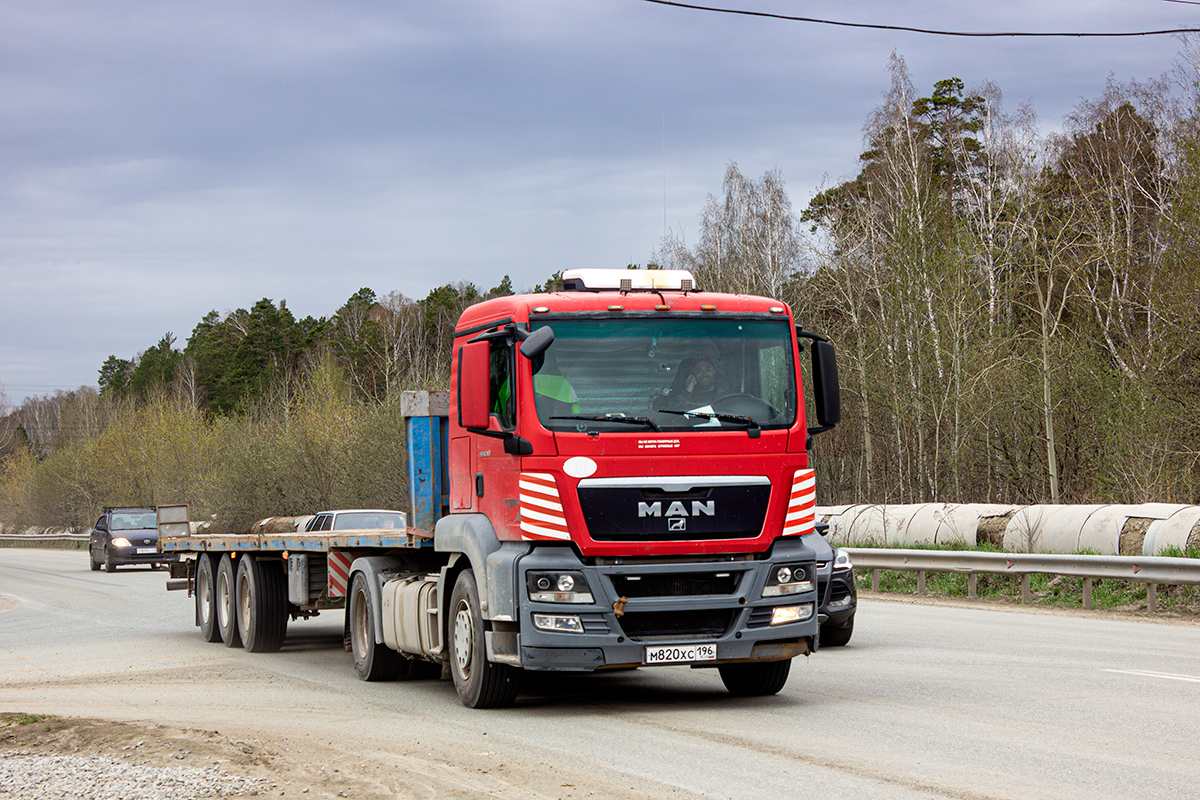 Свердловская область, № М 820 ХС 196 — MAN TGS 18.360