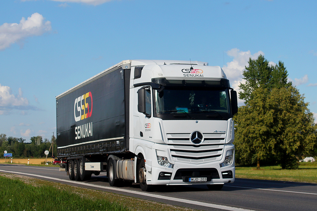 Литва, № MJD 203 — Mercedes-Benz Actros ('2011) 1845