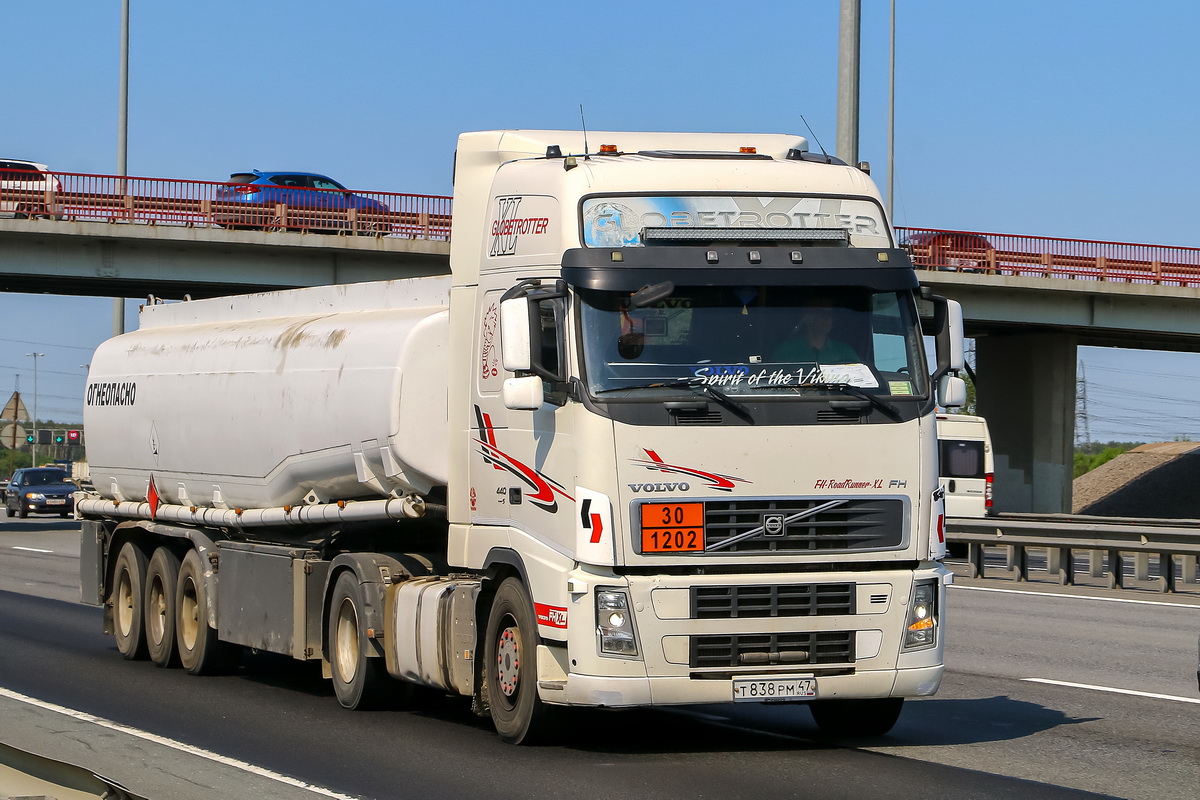 Ленинградская область, № Т 838 РМ 47 — Volvo ('2002) FH12.440