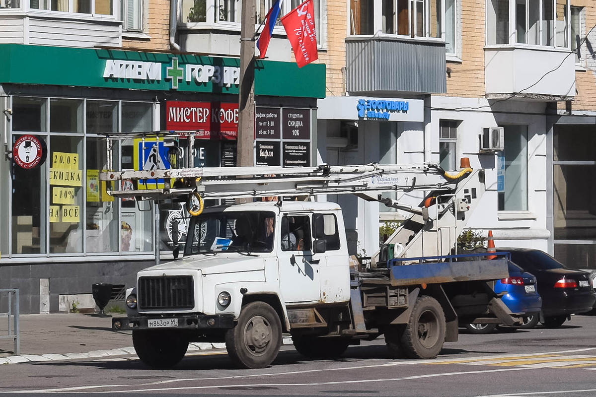 Тверская область, № М 863 ОР 69 — ГАЗ-3309