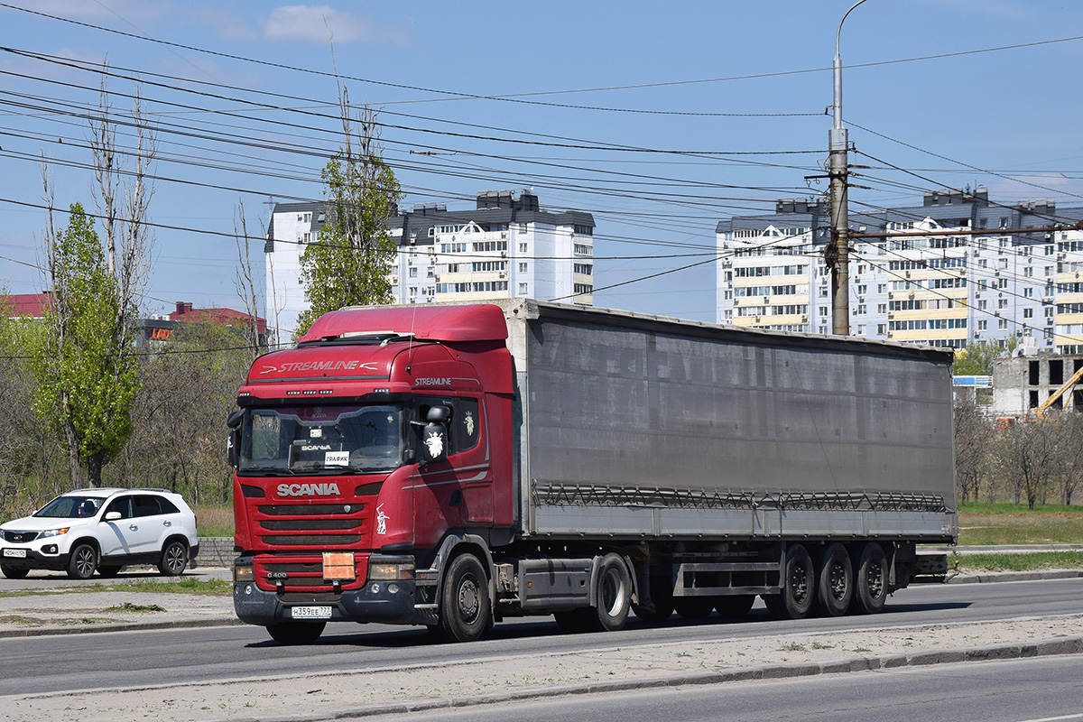 Волгоградская область, № Н 359 ЕЕ 777 — Scania ('2013) G400