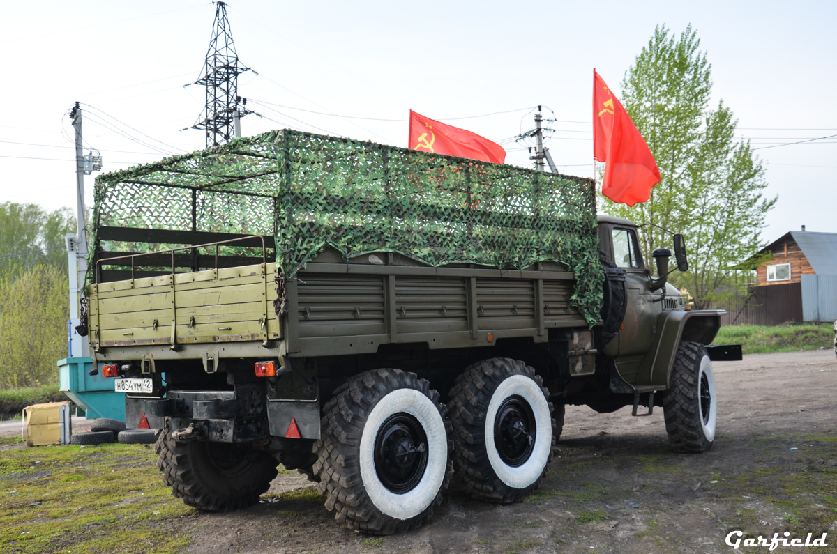 Кемеровская область, № Н 854 УМ 42 — Урал-375ДМ