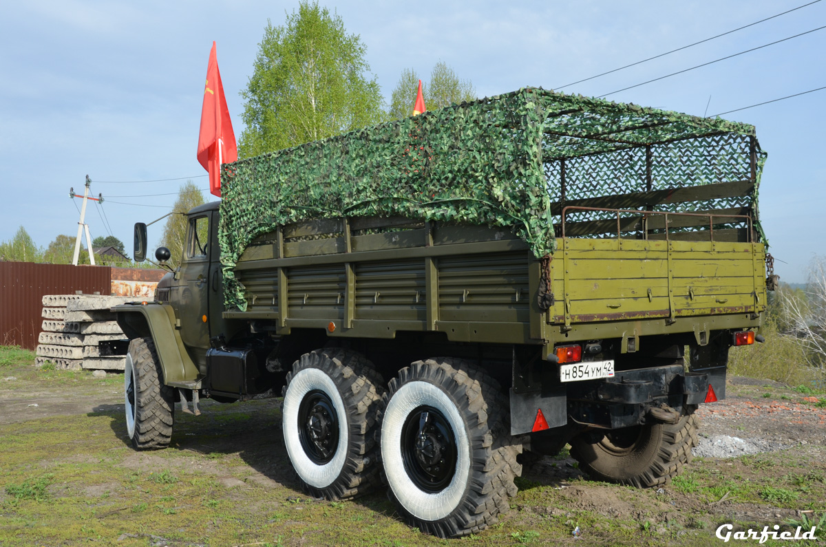 Кемеровская область, № Н 854 УМ 42 — Урал-375ДМ